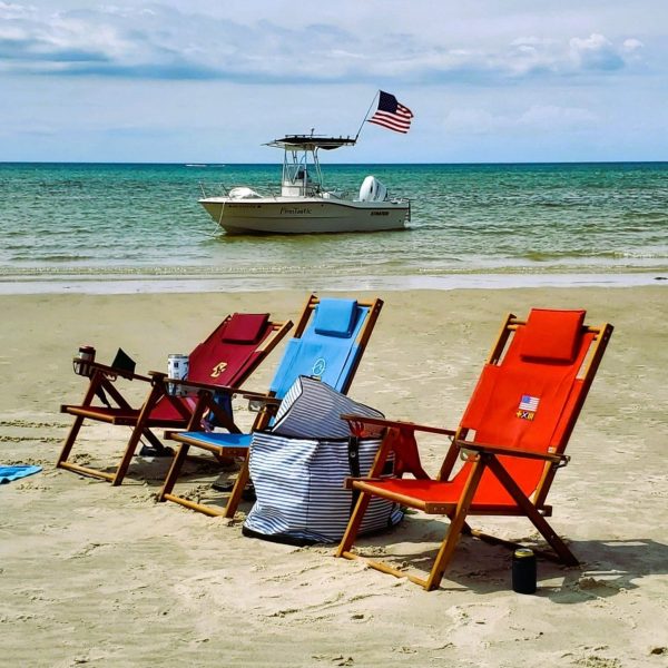 Boston College Logo Beach Chair - Image 4