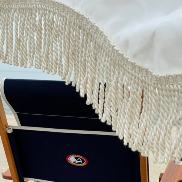 Premium Beach Umbrella- Cloud White - Image 5