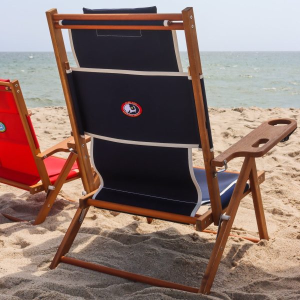 Nauset Recliner Trimmed Navy - Image 2
