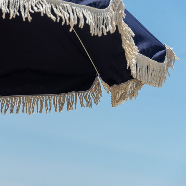 Premium Beach Umbrella- Navy - Image 3