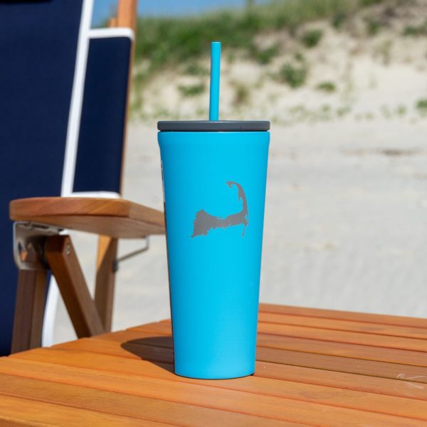 Cape Cod Cold Cup with Straw - Image 3