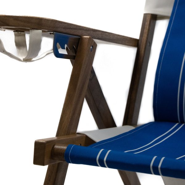 Up Islander Backpack Chair- Summer Cottage Stripe - Image 3