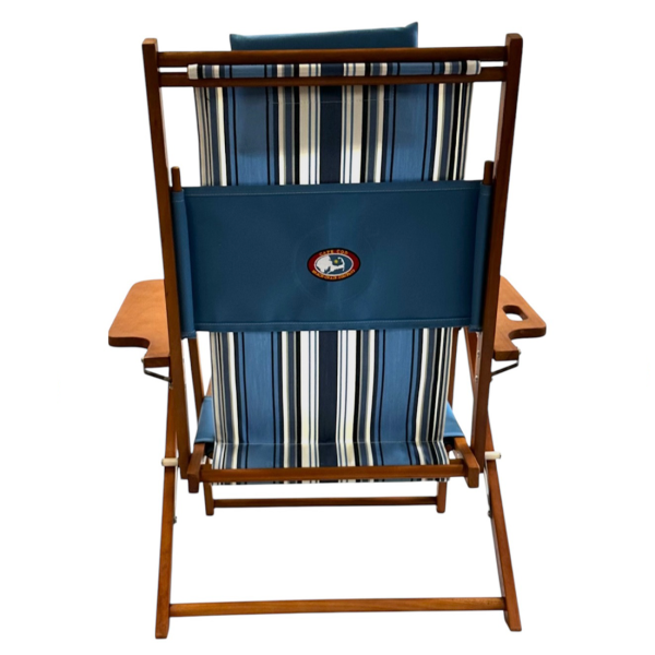 Nauset Recliner- Tradewinds Nautical Stripe - Image 2