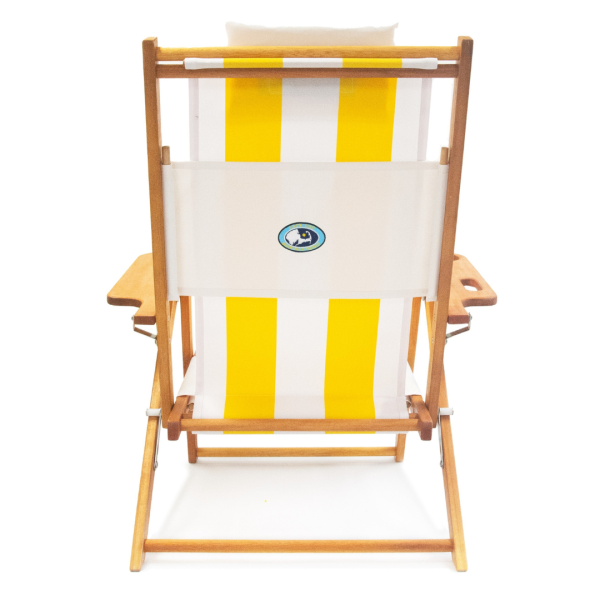Nauset Recliner- Yellow Stripe - Image 2