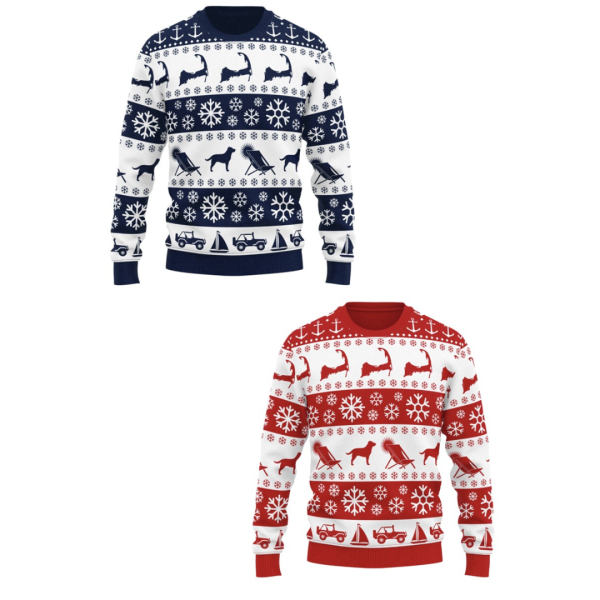 Cape Cod Christmas Sweater - Image 4