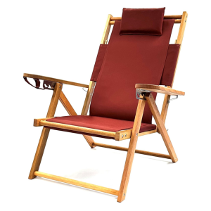 Nauset Recliner- Collegiate Burgundy