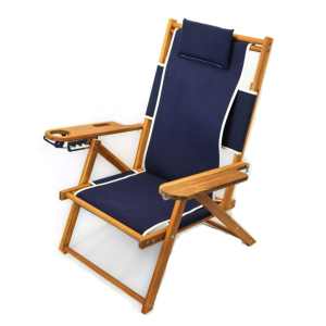 Nauset Recliner Trimmed Navy