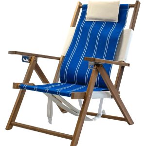 Islander Backpack Chair- Summer Cottage Stripe W/S