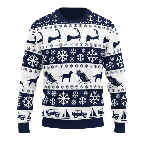 Cape Cod Christmas Sweater - Image 2