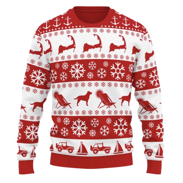 Cape Cod Christmas Sweater