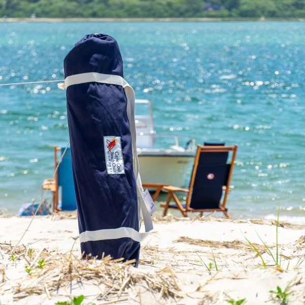 Premium Beach Umbrella- Navy - Image 6