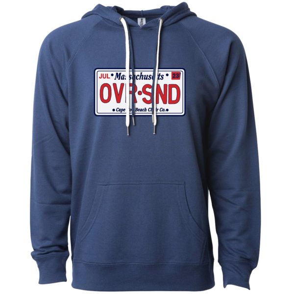 Adult Over Sand Logo Sweatshirt- Navy - Image 3