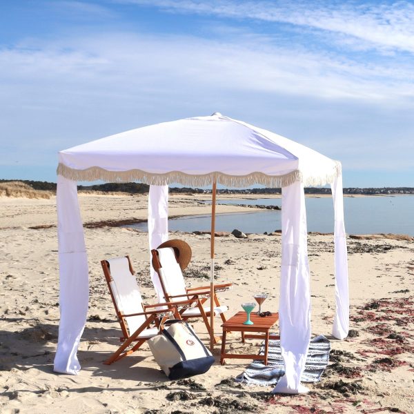 Premium Beach Cabana- Cloud White - Image 2